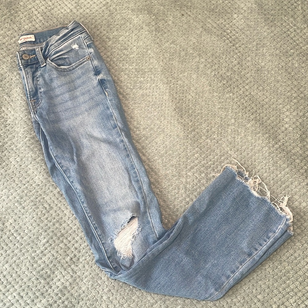 Lucky Brand Mid Rise Flare Jeans